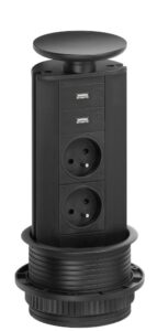 Bestel Evoline Powerport 2ST stopcontact - Met USB lader Schulte